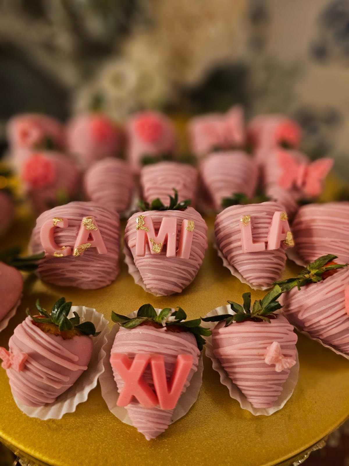 Fresas cubiertas